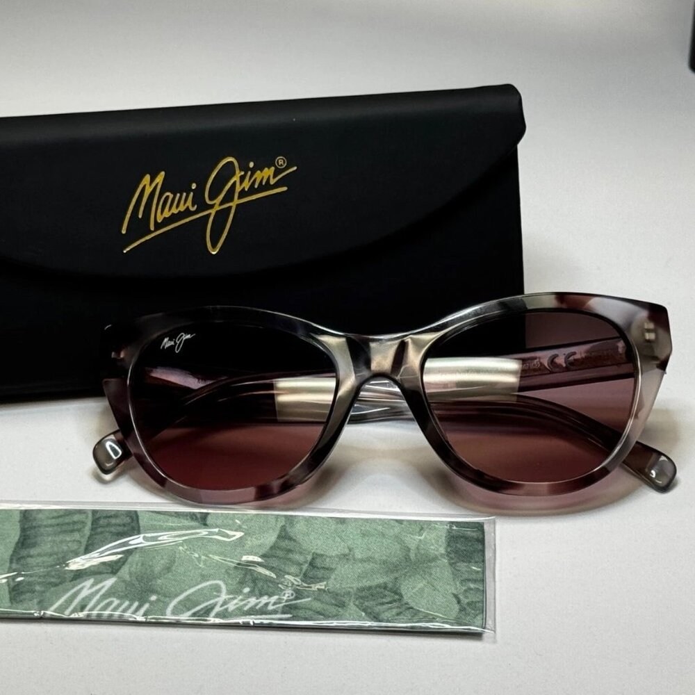 Maui Jim Capri Purple Havana Maui Rose® Polarized Women's Sunglasses